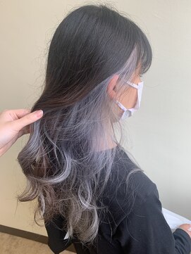 ヘアーデザインハル(hair desigin hal) インナーカラー/シルバー