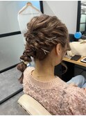 ヘアセット/結婚式/2次会パーティー