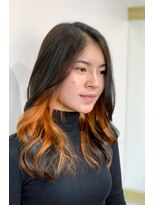 ミリ 国分寺(Mili)&nbsp;インナーオレンジカラー&レイヤースタイル