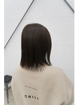 ビーヒアナウ N゜03 金沢駅西店(BE HERE NOW) 結べるボブ外ハネボブレイヤーカットモテ髪切りっぱなし
