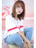 マーリャヘアー(mallia hair)&nbsp;レイヤースタイルレイヤーカットレイヤー小顔スタイル