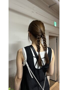 トクテ 吉祥寺(tokute) グレージュカラー/ボブウルフ/黒髪/ココアベージュ