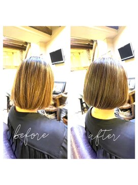 アックスピュア(axe pure) 秋の可愛いまぁるいボブ