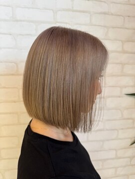 ビス ヘア アンド ビューティー 西新井店(Vis Hair＆Beauty) 20代30代大人可愛いダブルカラーブリーチハイトーンカラー