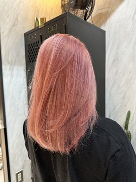 ヴァイス 渋谷店(VAICE) ホワイトピンク/ケアブリーチ/ミディアム