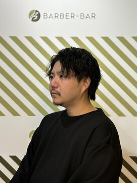 バーバーバー 高坂(BARBER-BAR) ツイストパーマ