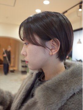 シム 千葉(sim) 丸みのあるショート stylist今井
