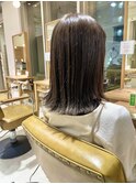 切りっぱなし×オリーブグレージュ/髪質改善/武蔵小杉/新丸子