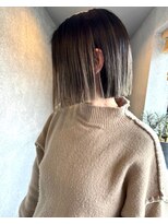 サニーサイドサロン(SUNNY SIDE SALON)&nbsp;タッセルボブ/バレイヤージュ/切りっぱなしボブ/たまプラーザ