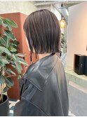 イメチェン/ホワイトブロンド/外ハネボブ/美髪/栄/矢場町h10