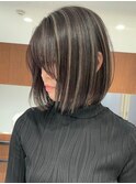 ハイライトバレイヤージュダブルカラーケアブリーチ30代40代
