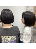 親子でカット