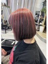 美容室カードル 新小岩店(Cadre)&nbsp;アンブレラカラー/ピンク／ボブ