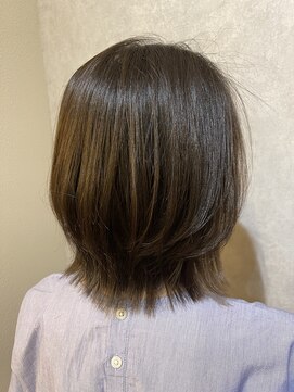 ウィスプ 赤羽店(wisp) ウルフボブ