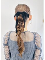 ナチュラルピー 東向日店(Natural P)&nbsp;ポニーテール編み下ろし