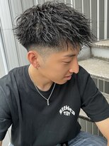 リコ ヘアアンドリラクゼーション 名駅店(LICO HAIR＆RELAXATION)&nbsp;メンズショート/ツイストスパイラルパーマ/フェード/名駅/名古屋