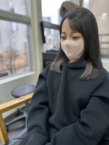 リジョイスヘア(REJOICE hair) 【REJOICE hair】イヤリンググレー mido