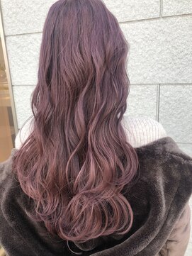 セットアップ 倉敷美和店(SET-UP) ロングレイヤー/バーガンディデザインカラー