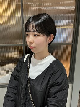 ヒントステーション(HINTSTATION) 〈浅草 半個室〉丸みショート