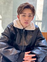 サンバレー(SUNVALLEY) 刈り上げ毛流れメンズショートスタイル/表参道/メンズカット