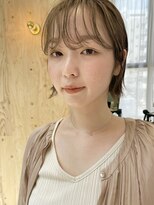 ビュートヨナカ(VIEW TOYONAKA)&nbsp;【３０代４０代５０代】似合わせボブ/豊中/ベージュカラー