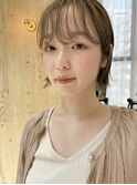 【30代40代50代】似合わせボブ/豊中/ベージュカラー