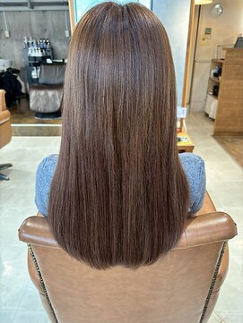 【ビフォーアフター】トリートメント/レイヤーカット/エクステ