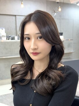 ヴェイン 渋谷(vain) 大人くびれ韓国風レイヤーココアブラウンミルクティーブラウン