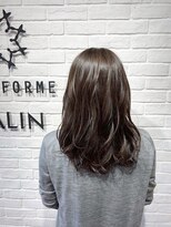 エールフォルム 藤枝店(YELLFORME)&nbsp;艶感アッシュグレージュカラー【藤枝】