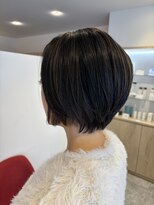 アズールサン 草加西口店(azule-sun) ハイライトカラー,白髪ぼかし,ベージュ,ショートボブ【草加】