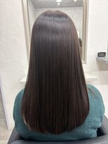 ディコ(Dico)&nbsp;髪質改善トリートメント縮毛矯正×艶カラーチョコレートブラウン