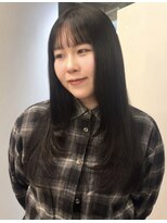ラーム 松江学園店(rame)&nbsp;黒髪×レイヤーカット