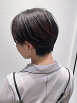 ステアケース ギンザセブン(stair:case ginza7) 大人可愛い丸みショートボブ×ナチュラルブラウン
