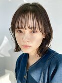 シースルーバング/ミディアム