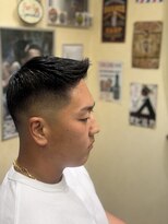 バーバーサトウ(BARBER SATO) フェザーアップ スキンフェード