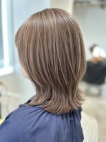 カルゥグラッシー(KALOU glassi)&nbsp;抜け感ピンクベージュ◎くびれカット《高倉》