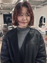 アフィナー 新宿(Afinar)&nbsp;ブリーチハイライト髪質改善ダブルカラーレイヤーカット/新宿