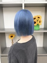 ゲーム 原宿店(GAME)&nbsp;ダブルカラーブロンドベージュカラーケアブリーチハイトーン韓国