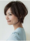 20代30代40代50代小顔◎コンパクトショート/レイヤーカット