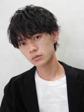 バイフィフス 原宿/表参道(by fifth) シャドウパーマルーズパーマスパイラルパーママッシュショート