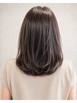 モック 蒲生四丁目店(moc)&nbsp;女性らしいミディアムボブスタイル