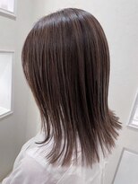 ヘアースペースブルーム リアン 岡町店(HAIR SPACE BLOOM Lien)&nbsp;【岡町/ハイライト】グレージュ大人ハイライト