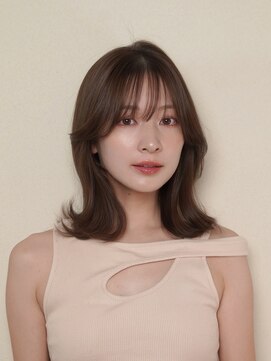 ロッカ(LOCCA) 骨格ナチュラルタイプに似合う外ハネ