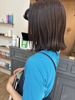 ニコ ヘアー(nico hair)&nbsp;しばれる長さの外はねボブ