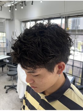 メンズ サロン ドット トウキョウ 町田店(men's salon dot. tokyo) アクティブショート×パーマ