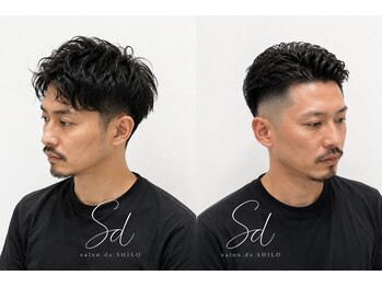 サロンドシロ(salon.de.SHILO)の写真/【メンズ専門!都内最高レベルのメンズカット】メンズカット/メンズカラー/メンズパーマ実績多数!麻布十番
