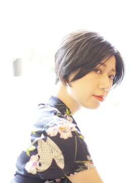 ツネ ヘアアンドヘッドスパ(TsuNE hair&head spa) 前下りショート