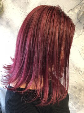 ヘアスタジオニコ(hair studio nico...) ヴァンパイアレッド