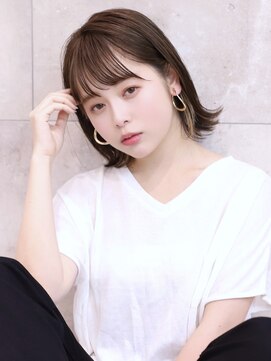 アンド ストーリーズ(&STORIES) ショート/ボブ【外ハネボブ/アッシュブラウン/ネオウルフ】