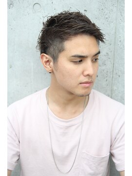 フェス カットアンドカラーズ(FESS cut&colors) 『FESS 鶴丸』【ワイルドアップバング×セミウェット】ビジカジ